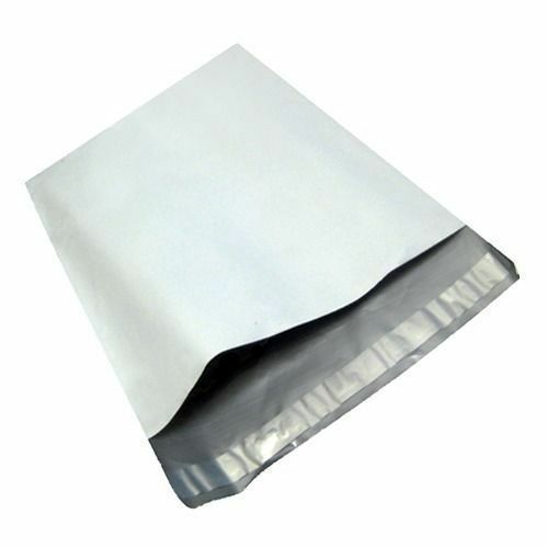 White Strong Poly Mailers 2mil