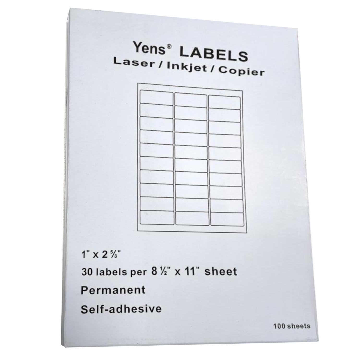 FNSKU Labels for Amazon FBA (compatible with Avery 5160) (100 A4 sheets)