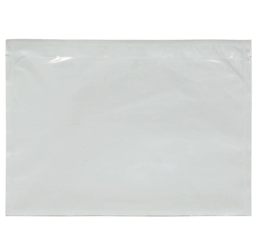 Blank Packing List Envelope, 7" L x 5-1/2" W, Backloading Style-100