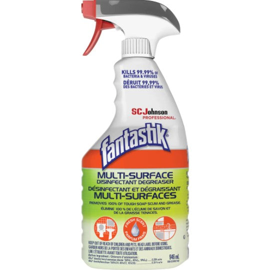 Fantastik Professional Multi-Surface Disinfectant & Degreaser, Trigger Bottle